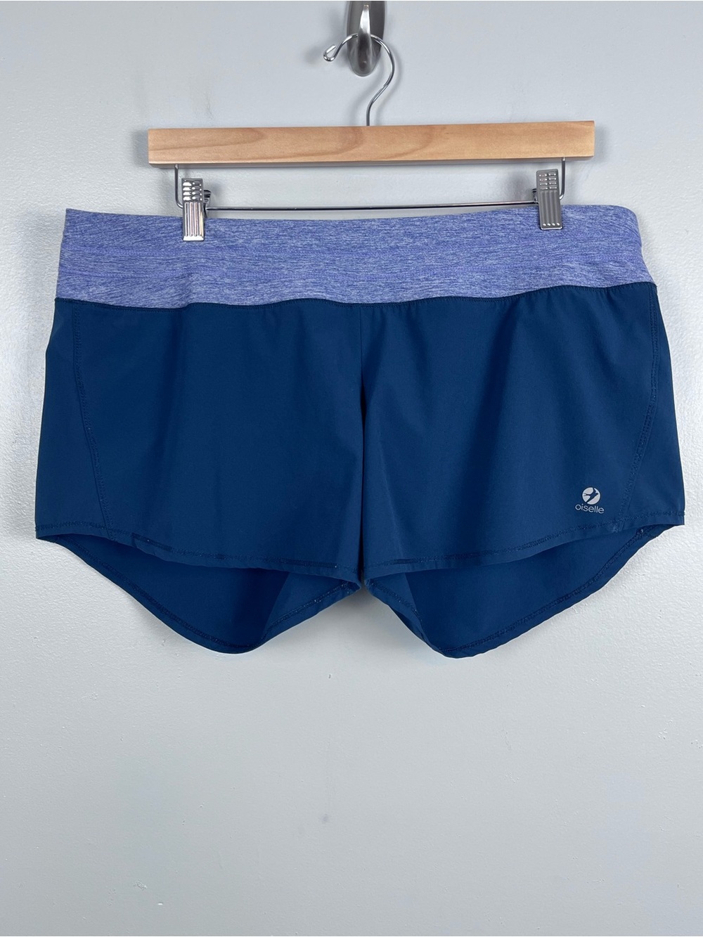 Oiselle Women's Brief Lined Drawstring Gym/ Running Shorts Size 10; Activewear